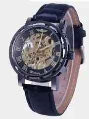 Часы механические, наручные, мужские, Winner 001, скелетоны, водостойкие