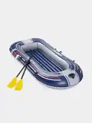 Лодка надувная 2-х местная Bestway 61083 + весла + насос