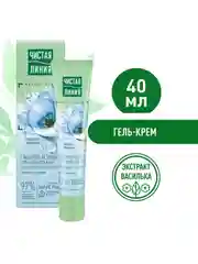 Гель-крем для лица Чистая линия "Интенсивное увлажнение", 30 мл