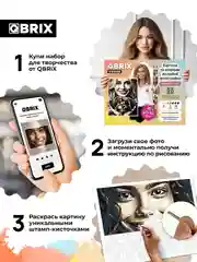Картина по номерам на холсте из фото Qbrix 40х50 см