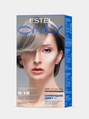 Стойкая краска-гель для волос ESTEL ONLY "Светло-русый пепельно-жемчужный", 125 мл