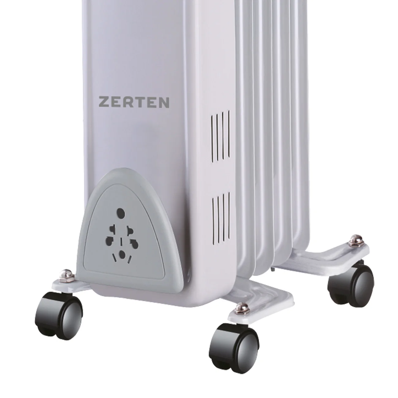 Белый масляный радиатор "Zerten" модель MRS-10