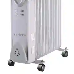 Белый масляный радиатор "Zerten" модель MRS-25