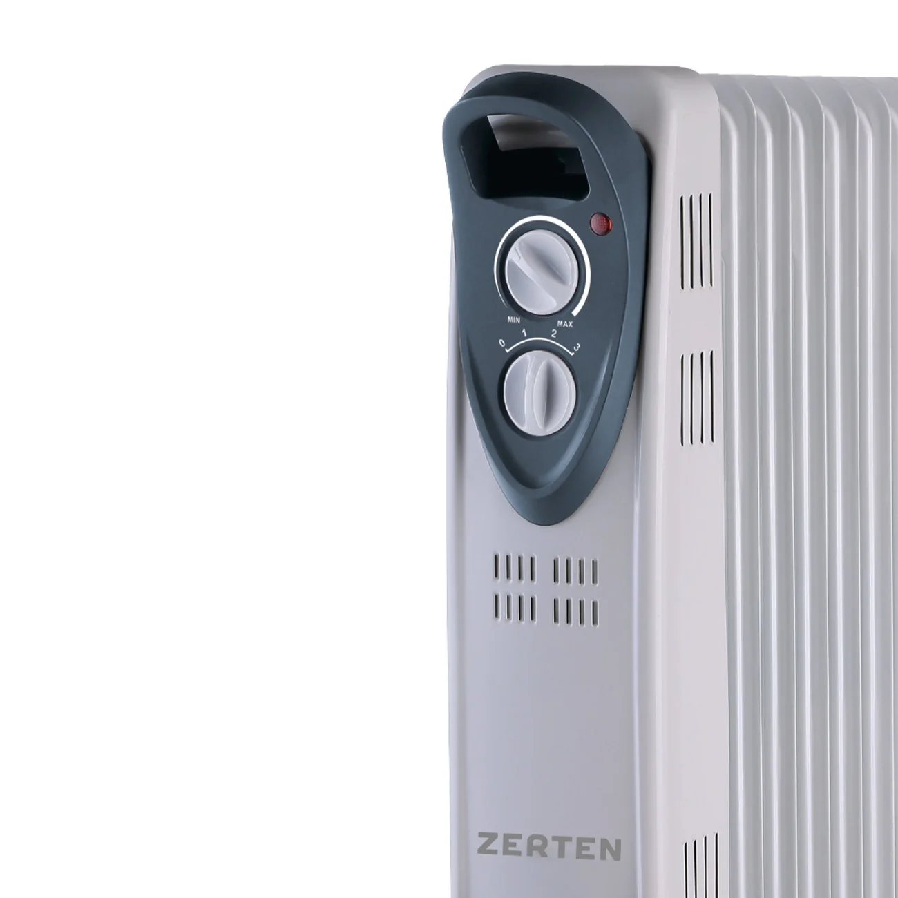 Белый масляный радиатор "Zerten" модель MRT-25