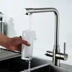 Смеситель для кухни с каналом для фильтрованной воды Ledeme L4355-3