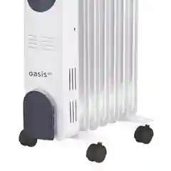 Белый масляный радиатор "Оasis Pro" модель OT-15
