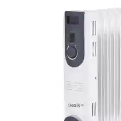 Белый масляный радиатор "Оasis Pro" модель OT-25