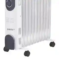 Белый масляный радиатор "Оasis Pro" модель OT-25