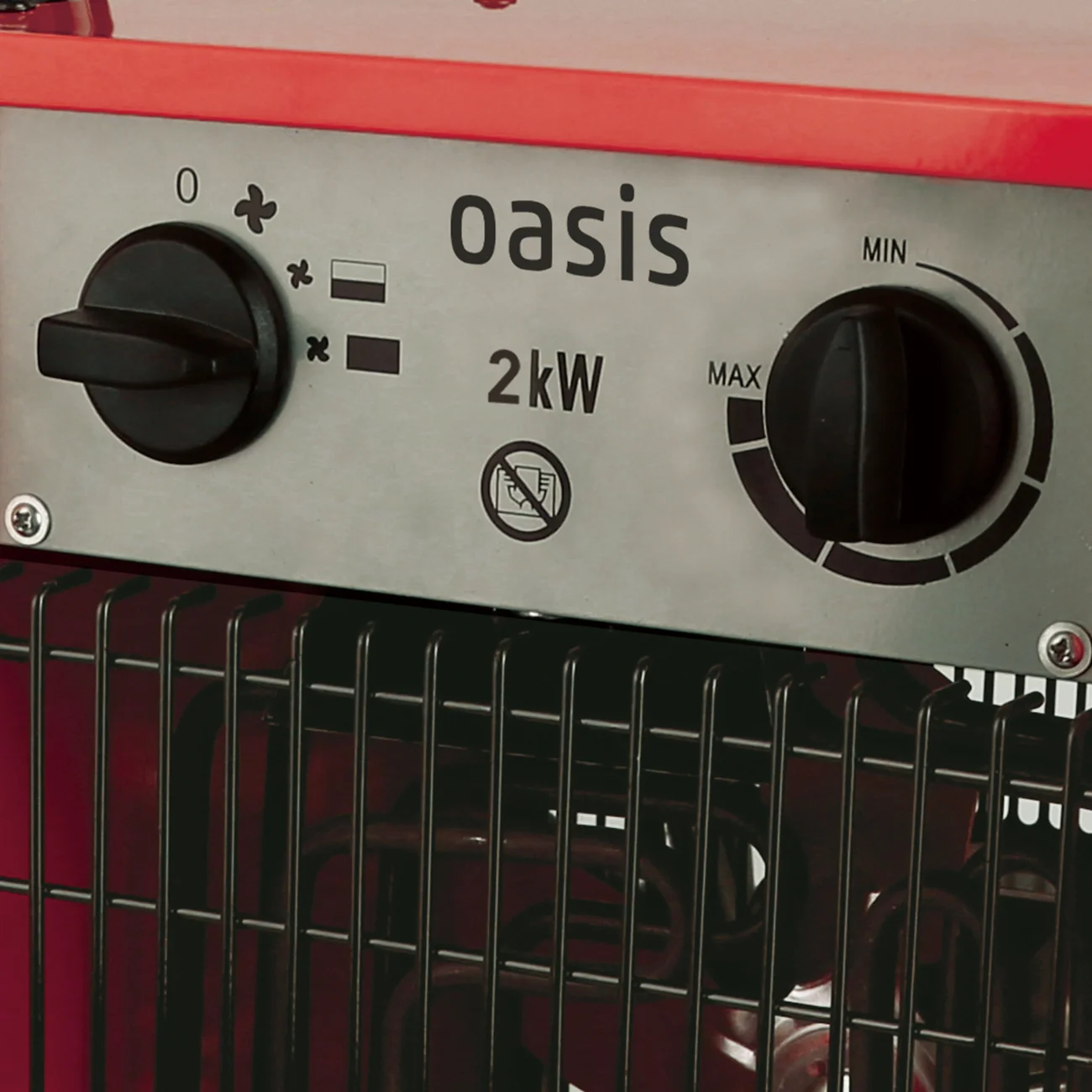 Красный тепловая пушка "Oasis" TP-20S