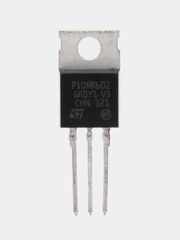 Транзистор STP10NK60Z (N-канал 600V 10A) TO-220AB