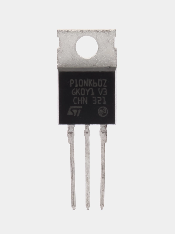Транзистор STP10NK60Z (N-канал 600V 10A) TO-220AB