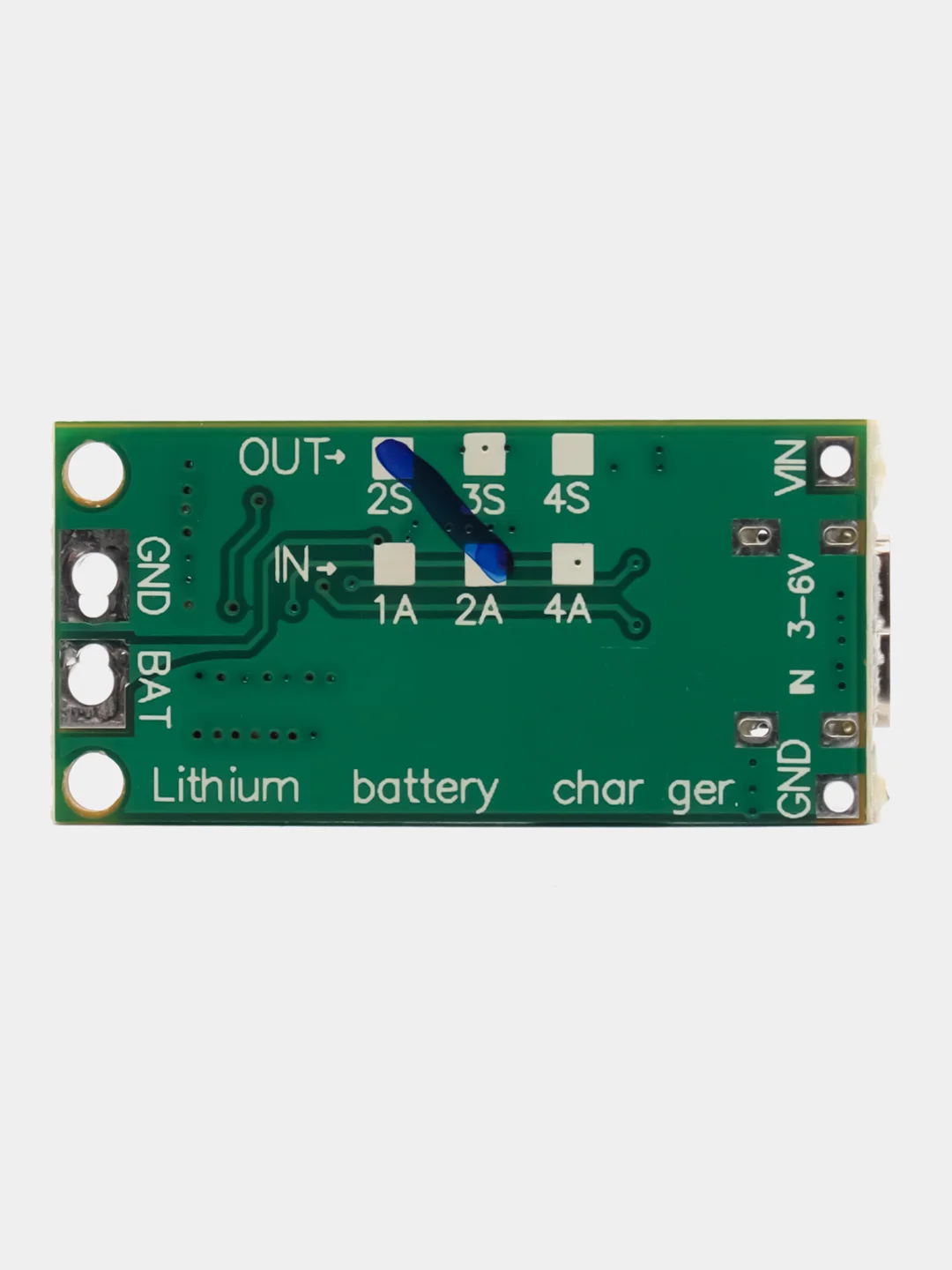 Зарядное устройство для литиевых аккумуляторов Type-C  2s/8,4v : 3s/12,6v : 4s/16,8v