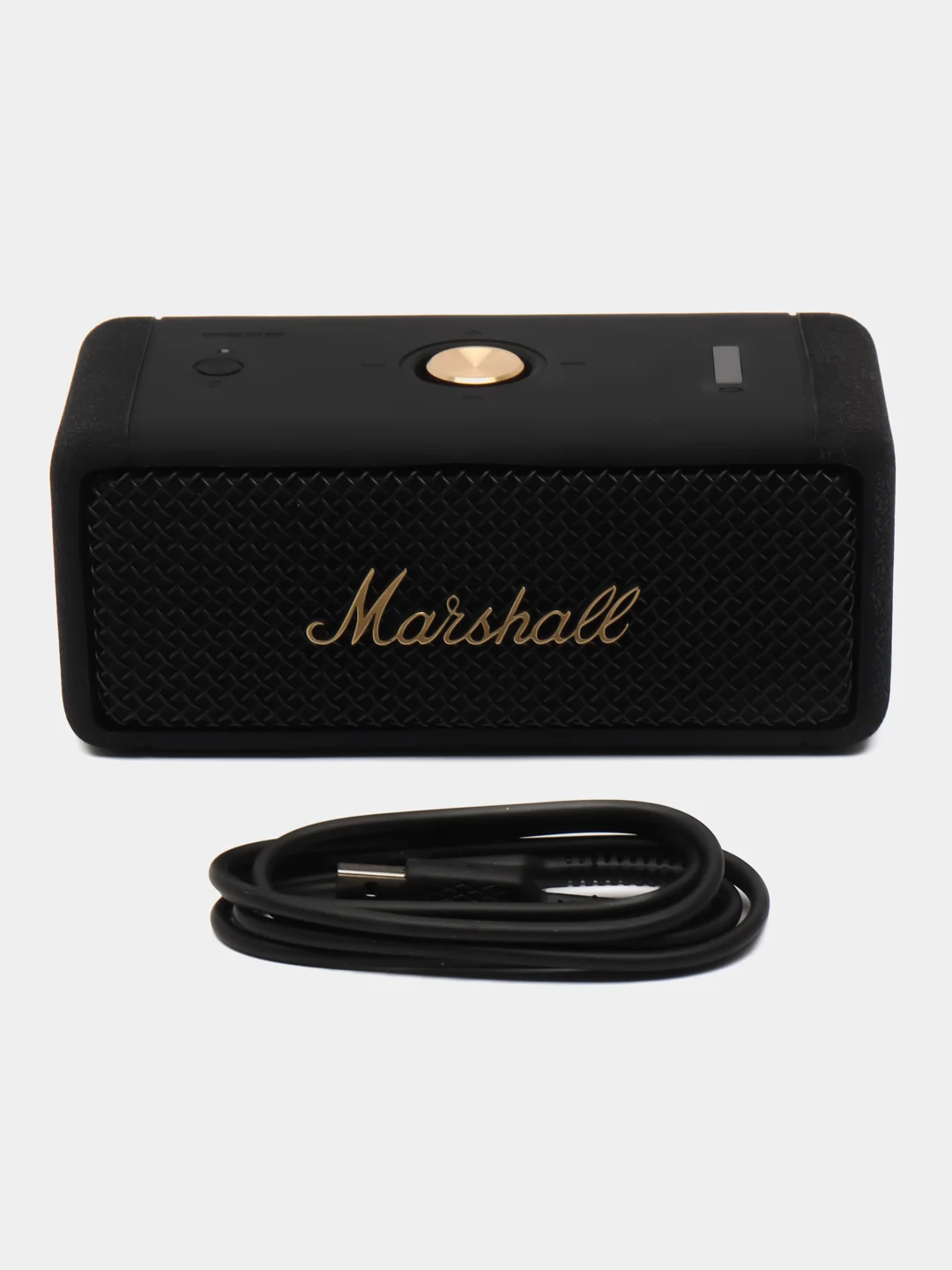 Черный bluetooth-колонка Marshall EMBERTON