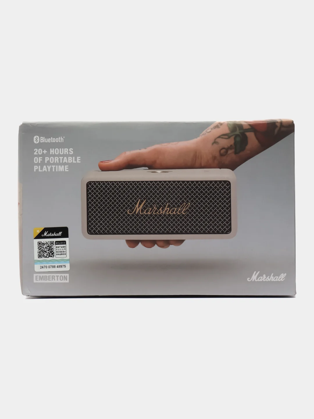 Кремовый bluetooth-колонка Marshall EMBERTON