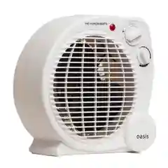 Белый тепловентилятор спиральный "Oasis" SP-20R