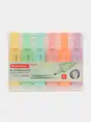 Текстовыделители Brauberg Original Pastel набор 6 цветов, пастельные маркеры, линия 1-5 мм