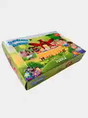 Кораллово-розовый пазлы 104 элемента