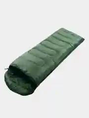Зеленый спальный мешок с капюшоном -20 С