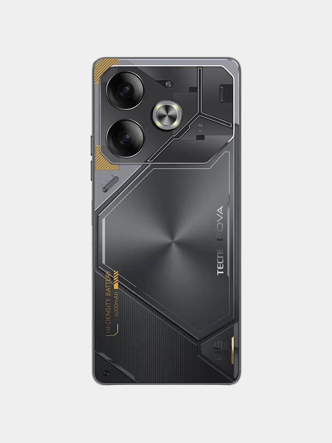 Серый смартфон Tecno Pova 6 12/256 Гб