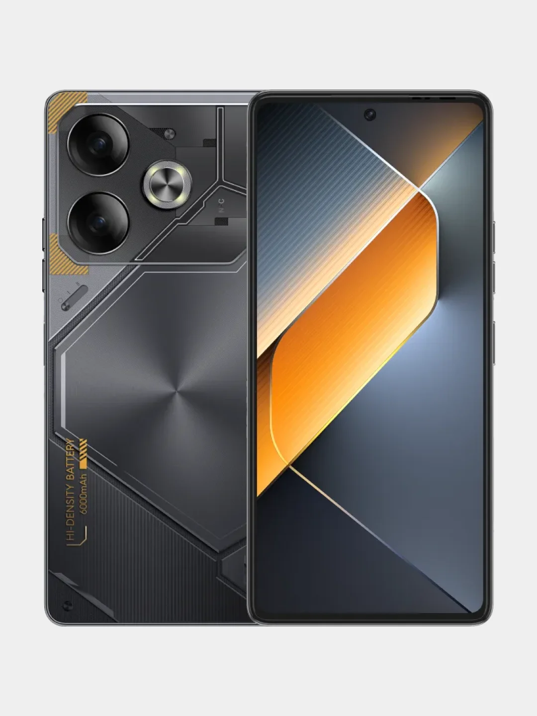 Серый смартфон Tecno Pova 6 12/256 Гб