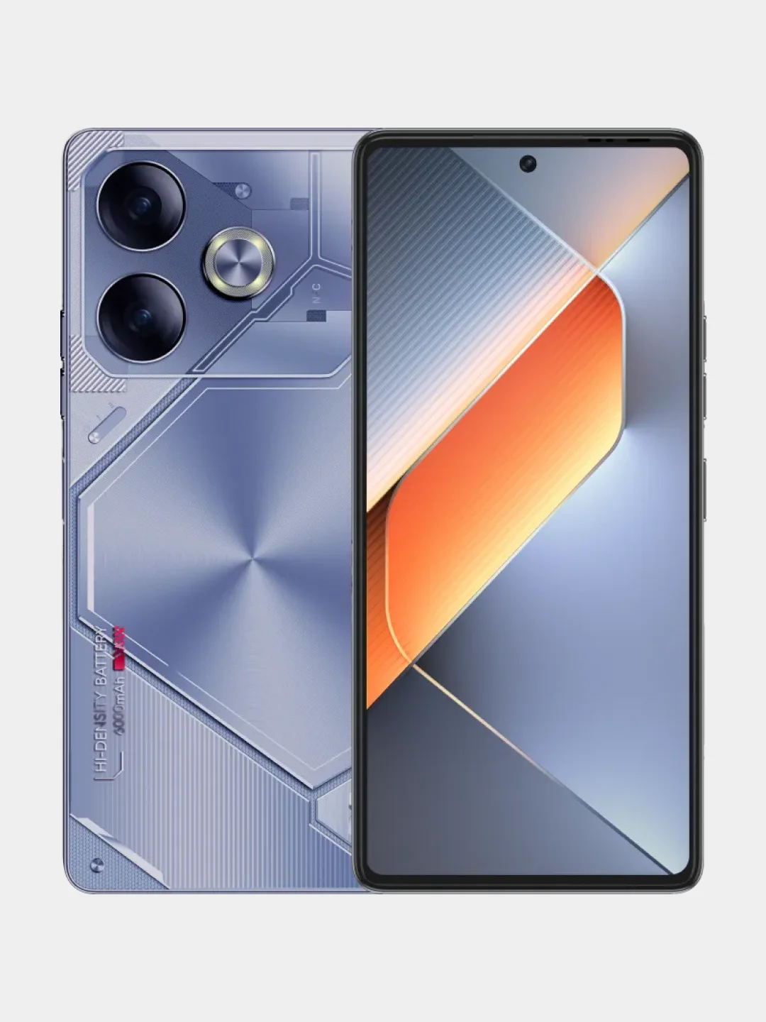 Серый смартфон Tecno Pova 6 12/256 Гб