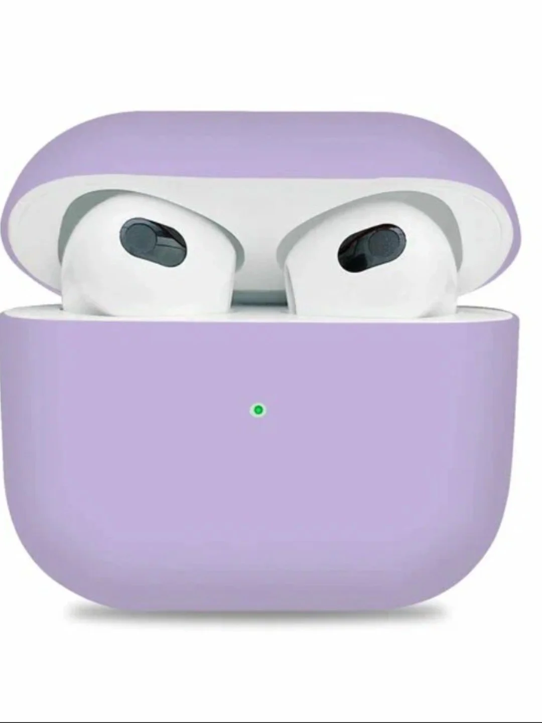 Лавандовый чехол для Airpods 3 силиконовый чехол для наушников аирподс 3