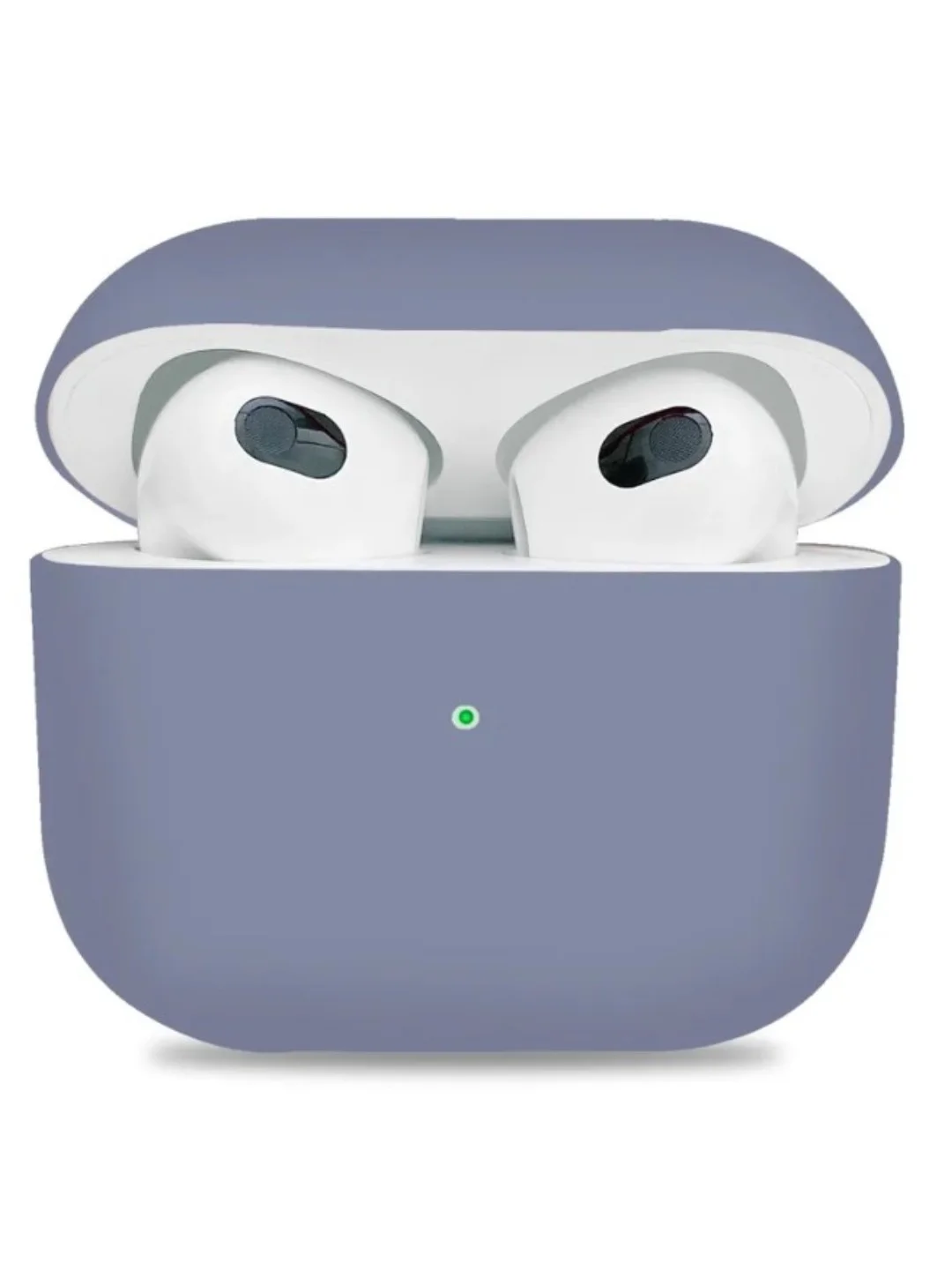 Сиреневый чехол для Airpods 3 силиконовый чехол для наушников аирподс 3