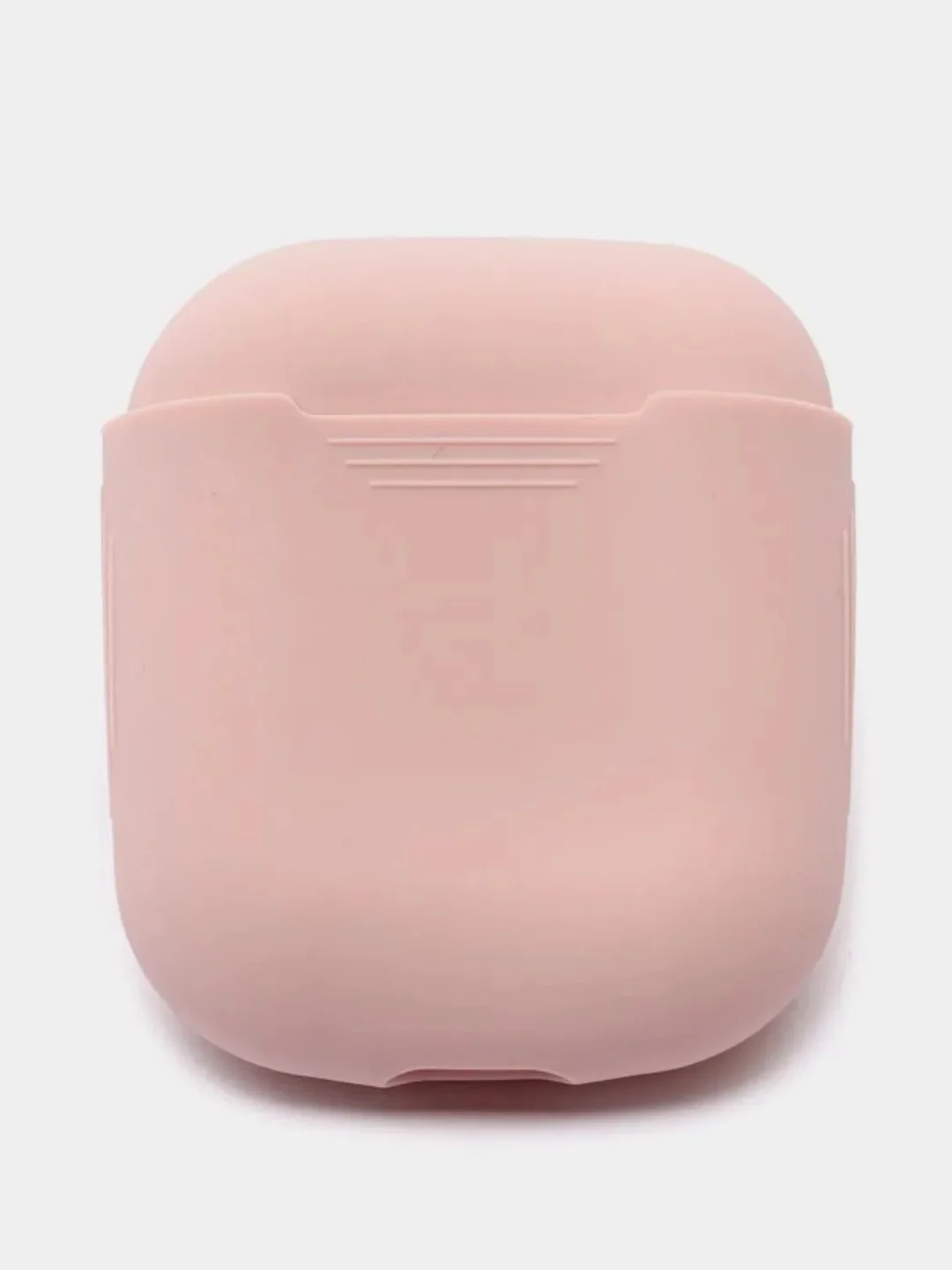 Пудровый чехол для Apple AirPods 1, AirPods 2 силиконовый