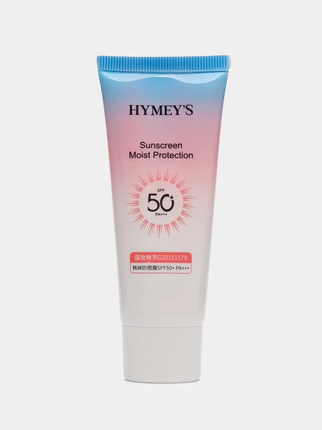 Белый солнцезащитный крем от загара для лица и тела SPF50+