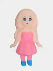 Розовый сквиш Антистресс Игрушка Кукла Тянучка Мялка Жмялка Слайм Любимая Игрушка