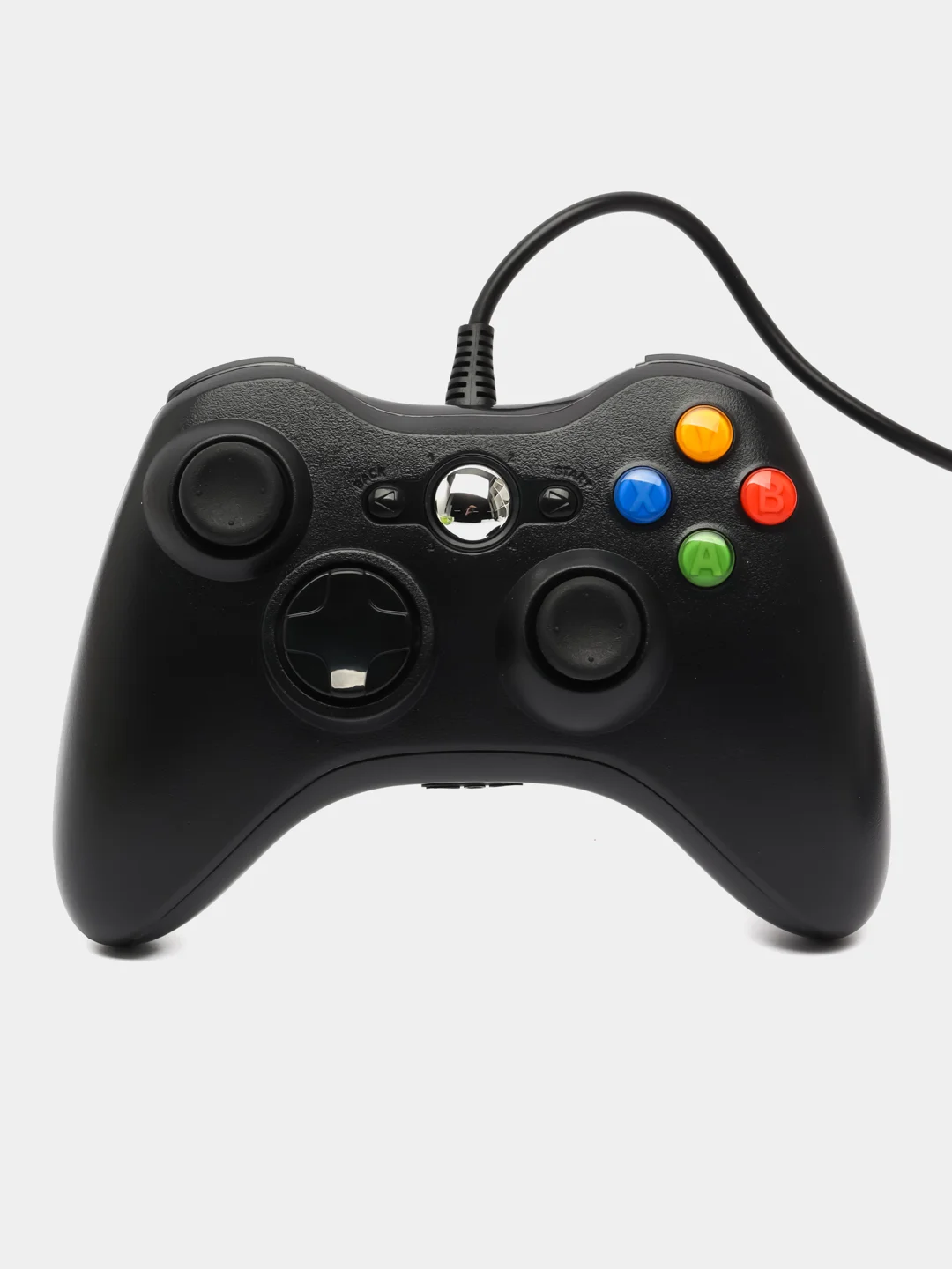 Черный геймпад для XBOX и ПК проводной