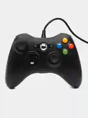 Черный геймпад для XBOX и ПК проводной