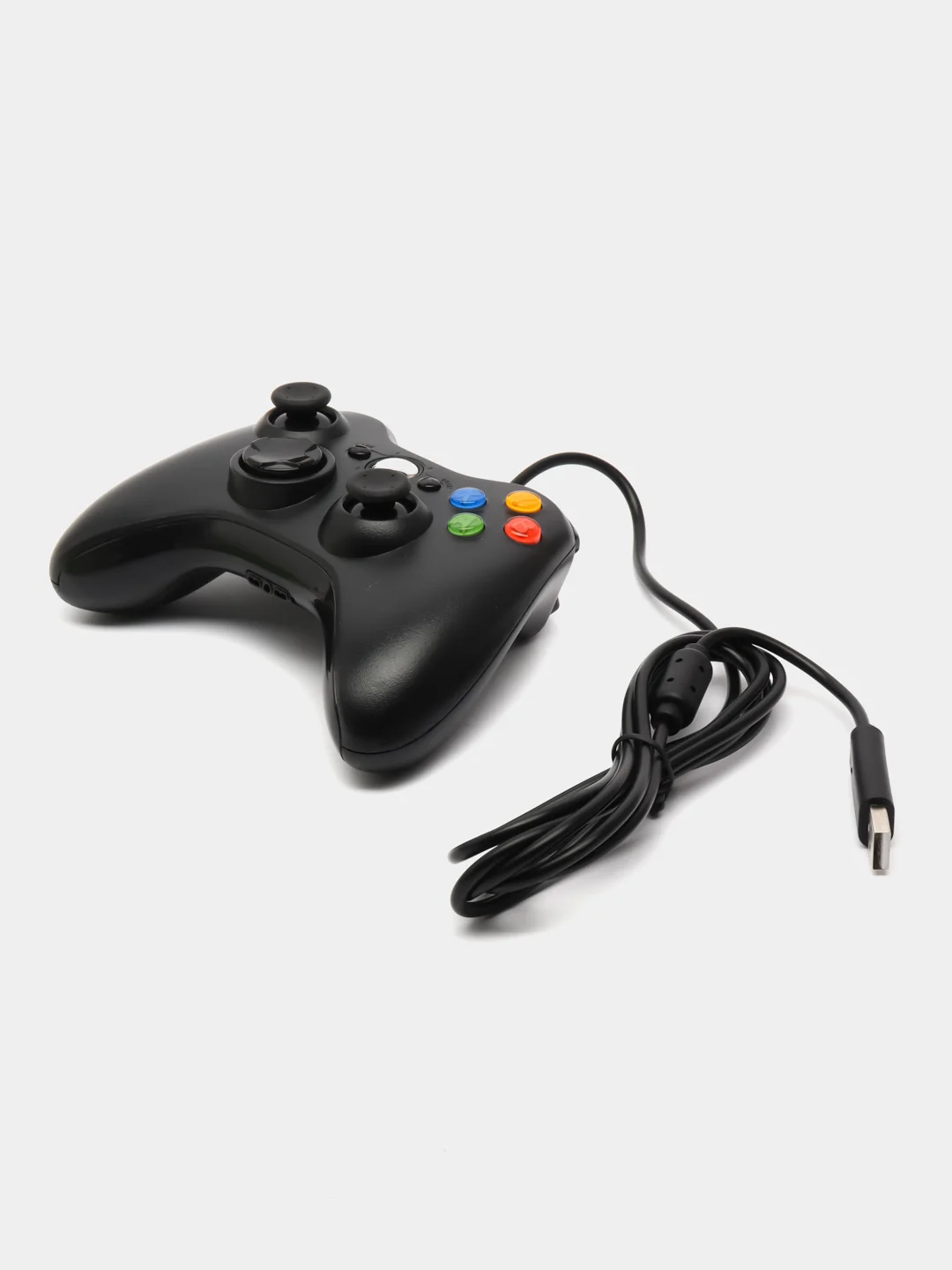 Черный геймпад для XBOX и ПК проводной