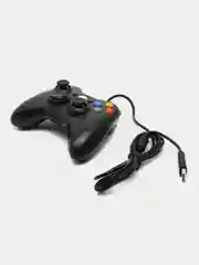 Черный геймпад для XBOX и ПК проводной