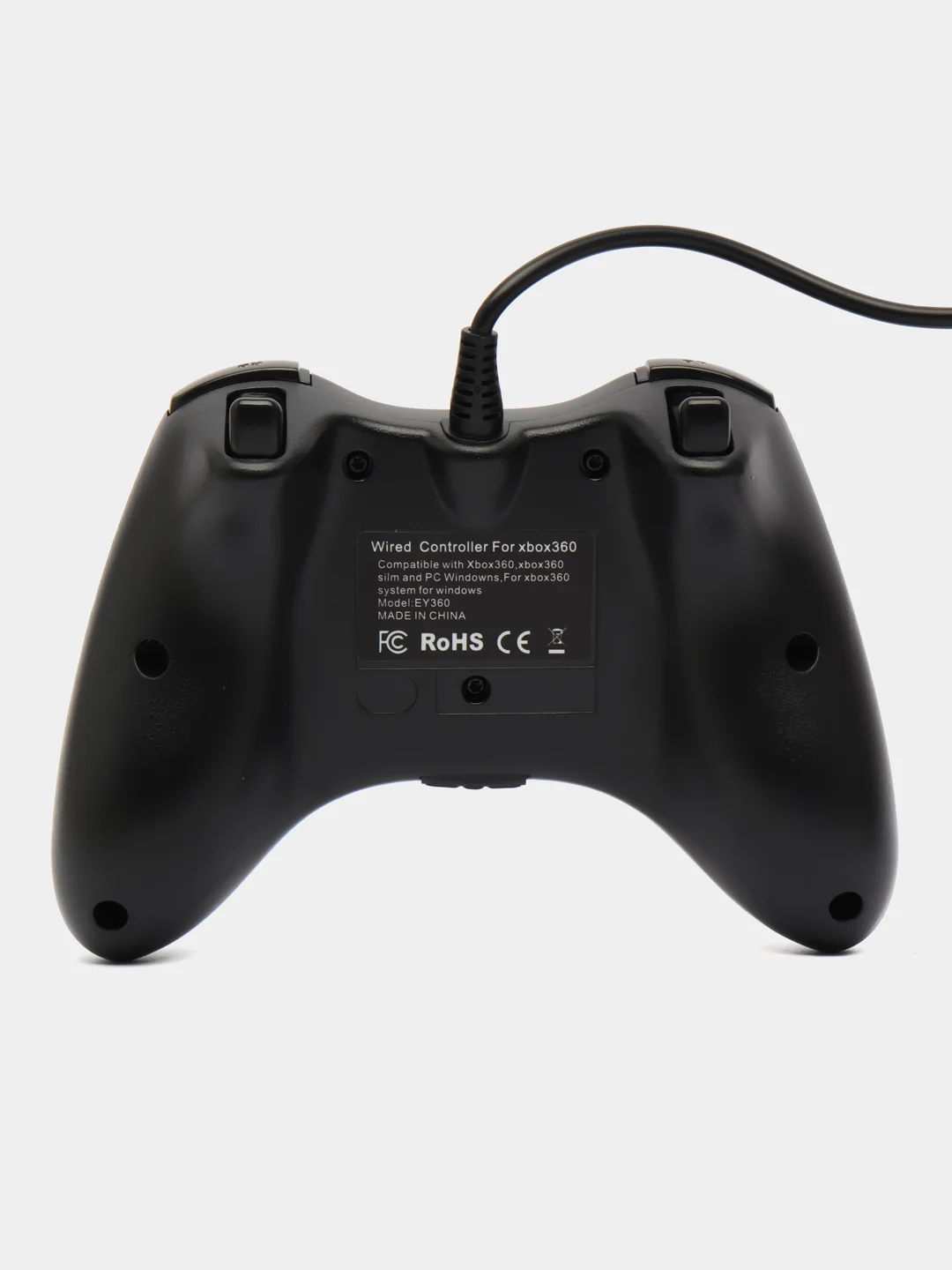 Черный геймпад для XBOX и ПК проводной