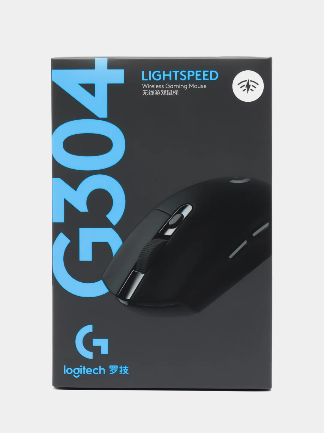 Игровая компьютерная мышь Logitech G304/G305, беспроводная, черная