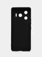 Прозрачный чехол для Tecno Camon 30 Pro 5G (Техно Камон 30 Про 5 Джи), прозрачный, черный