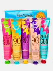 Солнцезащитный крем от загара для лица и тела SPF 90 PA +++ , набор кремов 5в 1
