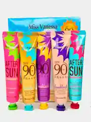 Солнцезащитный крем от загара для лица и тела SPF 90 PA +++ , набор кремов 5в 1