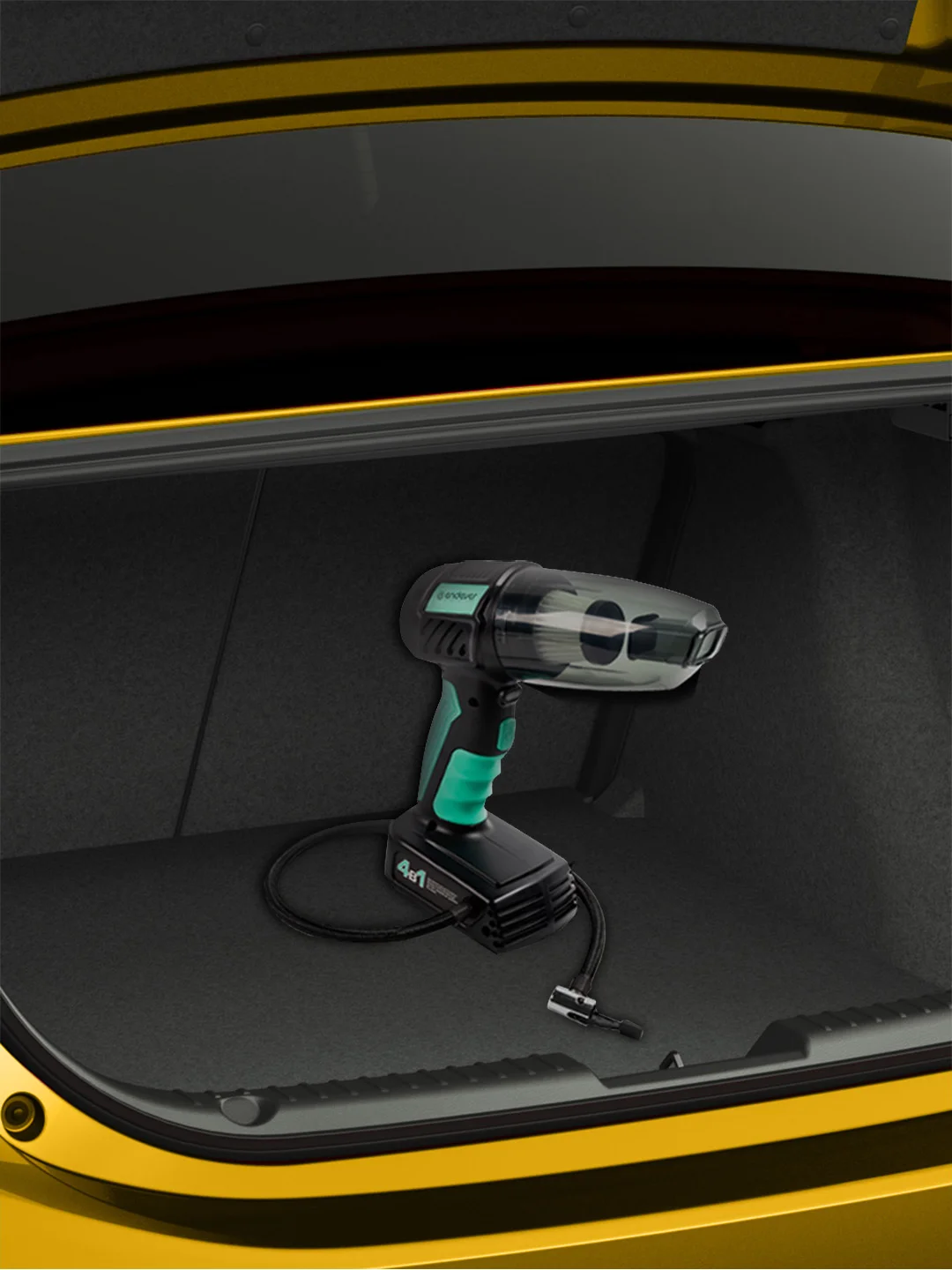 Пылесос аккумуляторный автомобильный ENDEVER SKYCLEAN VC-295