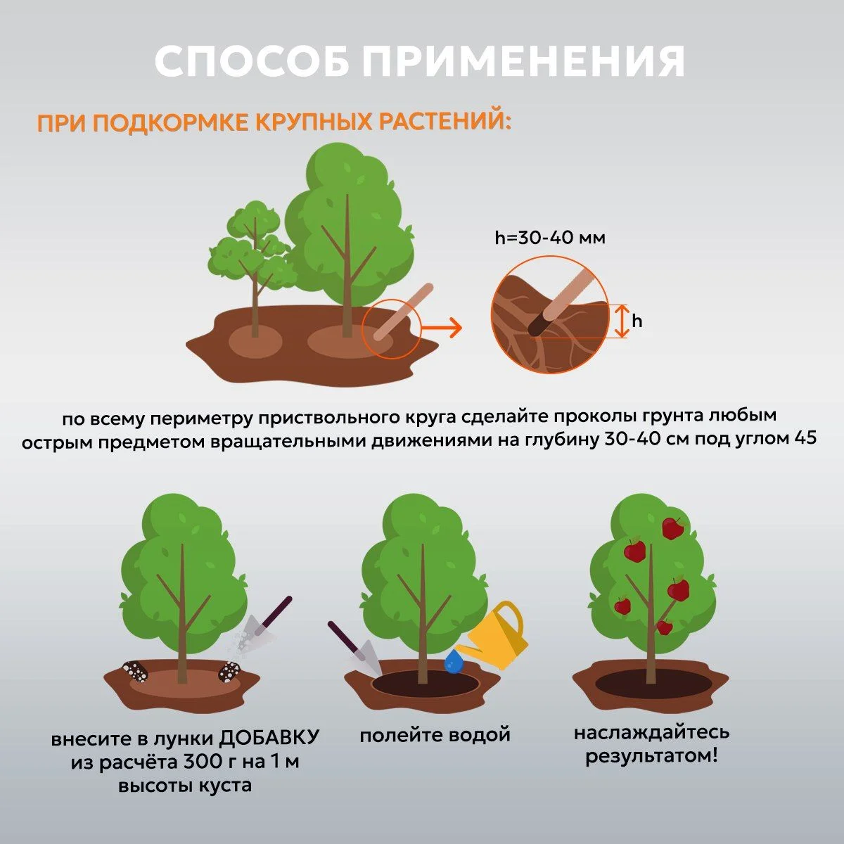 Удобрение для овощей, для рассады