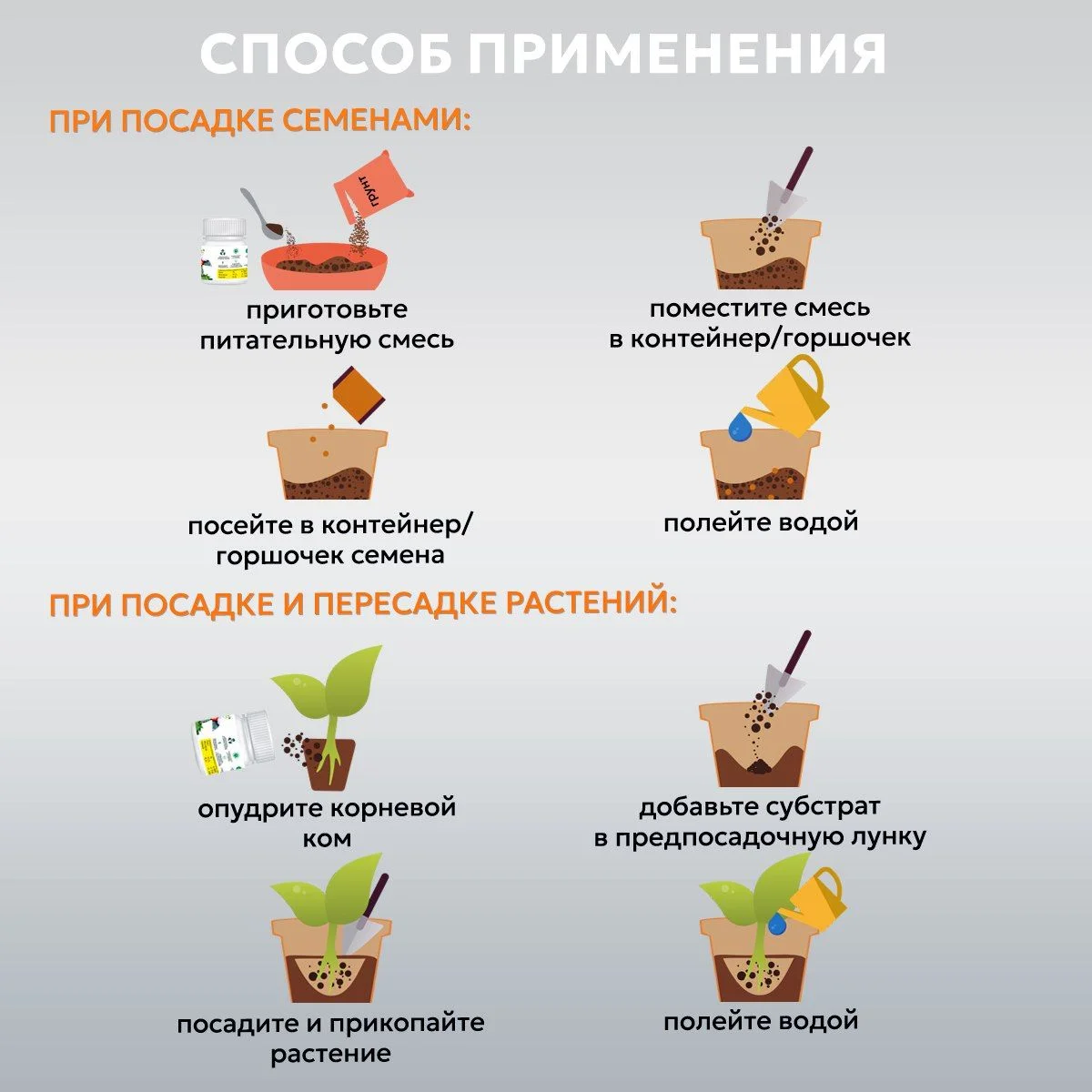Универсальное удобрение для сада и огорода, для рассады, подкормки овощей и цветов, 500 г