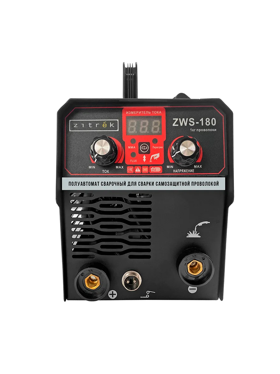 Сварочный полуавтомат Zitrek ZWS-180, MIG/MAG без газа, 180А 051-4685