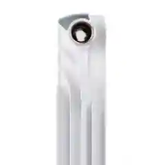 Белый радиатор биметаллический "Oasis Pro" 350/80/6
