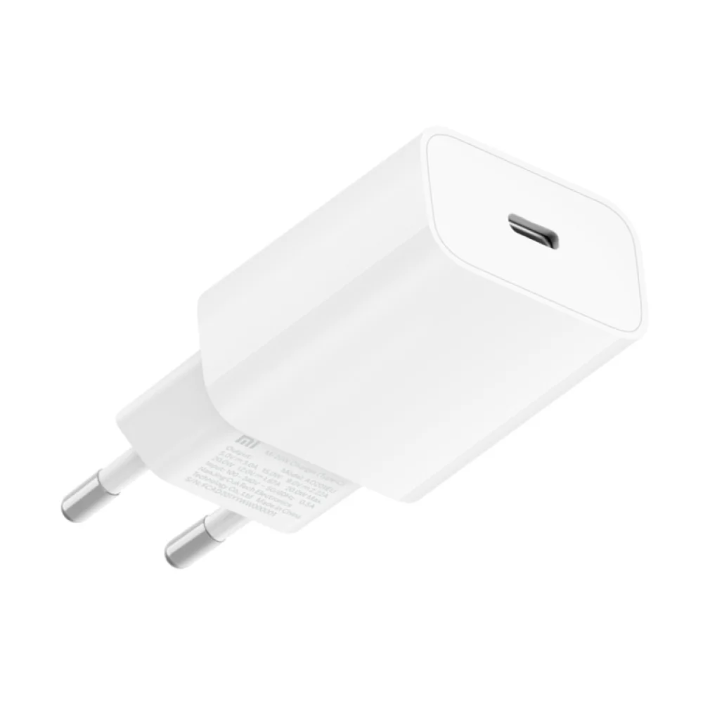Белый зарядное устройство Xiaomi Mi 20W Charger
