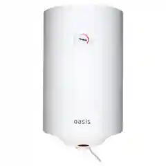 Белый электрический накопительный водонагреватель Oasis MS-50