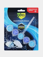 Туалетный блок Expel AromaPower "Лазурный океан", 50 г