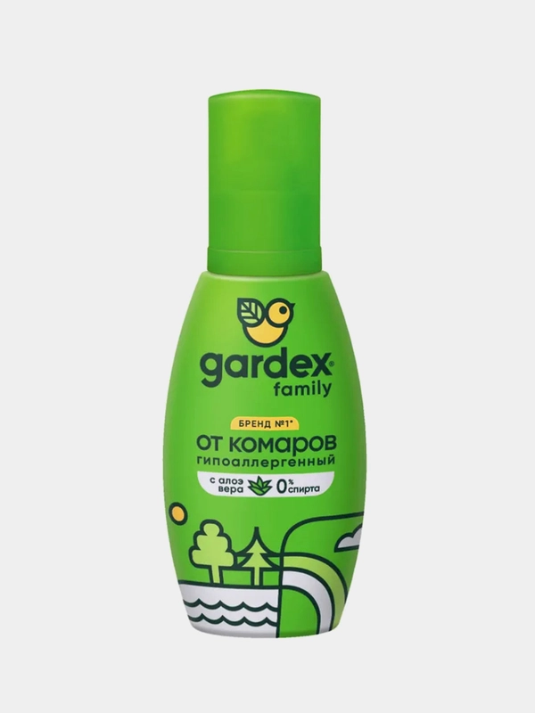 Спрей от комаров Gardex Family, 100 мл