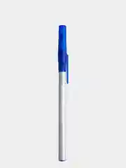Ручка шариковая, синяя, тонкое письмо, грип, BIC Round Stic Exact, 8 шт