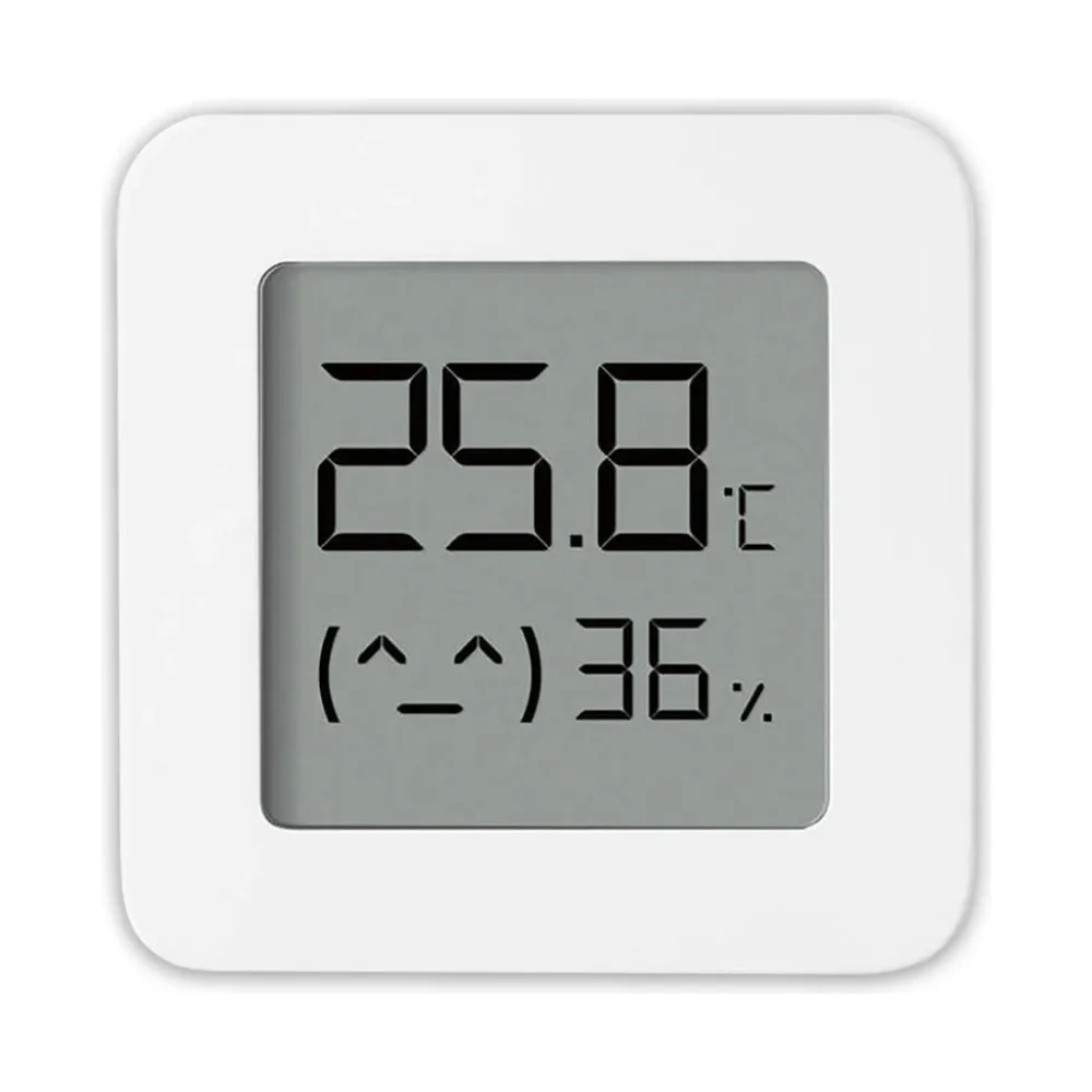 Белый датчик температуры и влажности Xiaomi Mi Temperature and Humidity Monitor 2